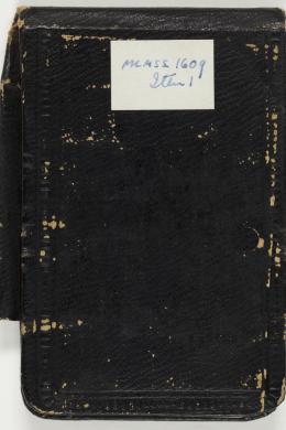 Item 01: Thomas Alcock diary, 13 August-2 November 1917 - Page 100