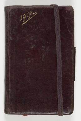 Item 03: Hector M. McLean diary, 1 January-31 December 1918 - Page 1