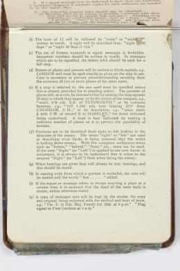 Item 09: Hector Brewer field message book, 1918 - Page 7
