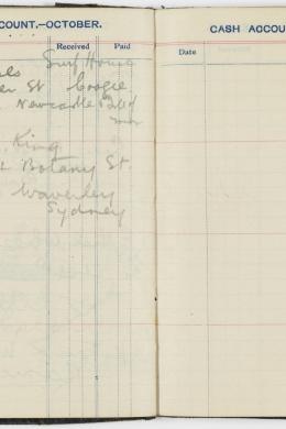 Item 04: Henry Nicholls diary, 1918 - Page 77
