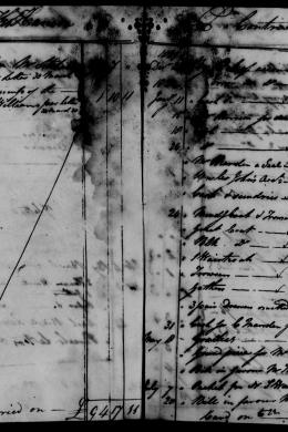 Series 10: Thomas Hassall, cash account book, 1819-1826: No. 03