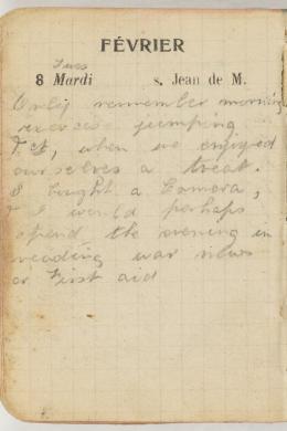 Item 01: Peter Turnbull diary, 6 February-31 December 1916: No. 048