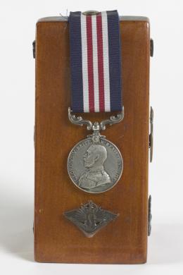 Item 01: Peter Turnbull military medal, ca. 1917-1918: No. 2